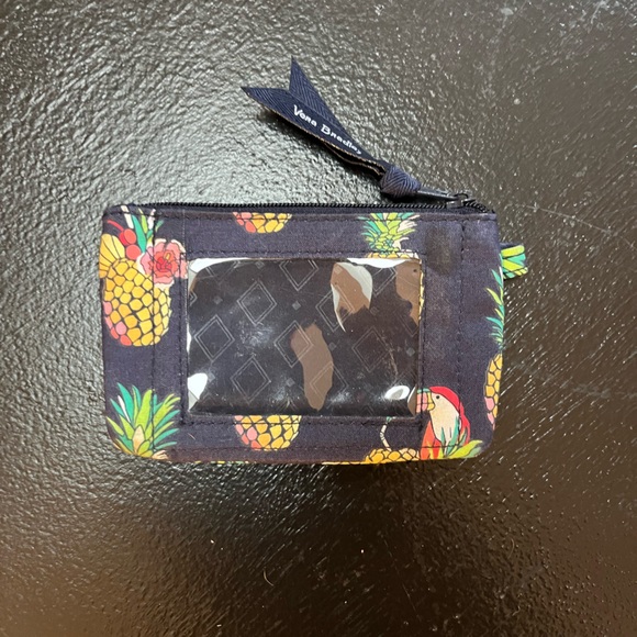 Vera Bradley Party Pineapples Mini Hipster Crossbody Bag and Change Purse - Picture 10 of 11